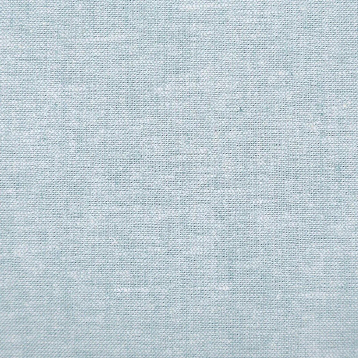 Leinen-Baumwollstoff Chambray uni meliert mint 1,38m Breite