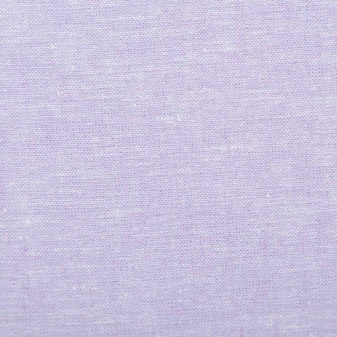 Leinen-Baumwollstoff Chambray uni meliert flieder 1,38m Breite