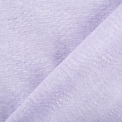 Leinen-Baumwollstoff Chambray uni meliert flieder 1,38m Breite