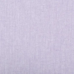 Leinen-Baumwollstoff Chambray Fischgrät meliert flieder 1,38m Breite