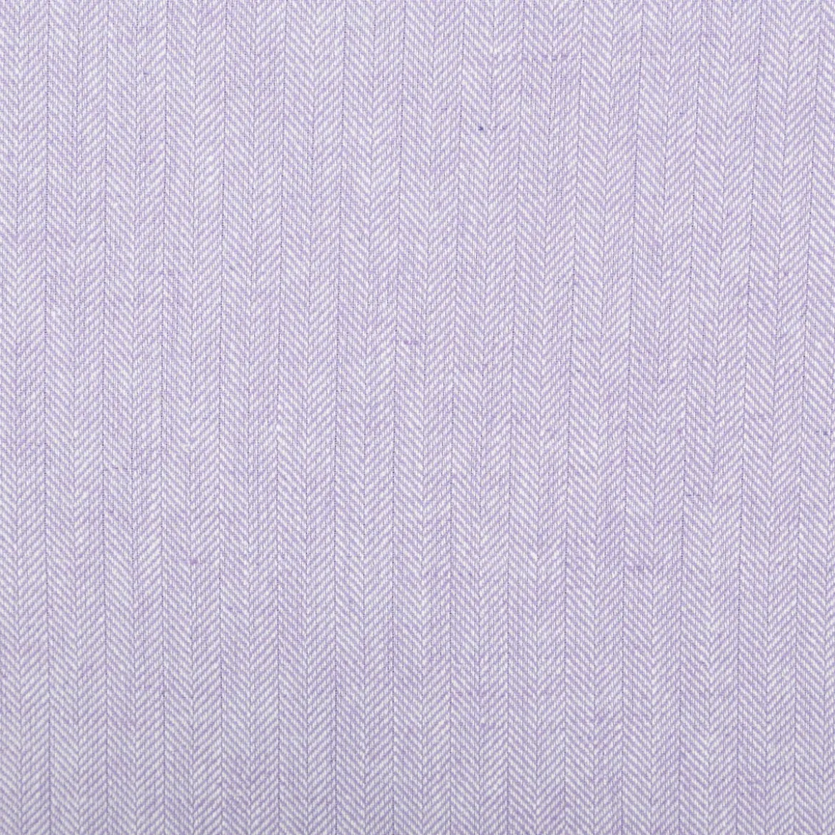 Leinen-Baumwollstoff Chambray Fischgrät meliert flieder 1,38m Breite
