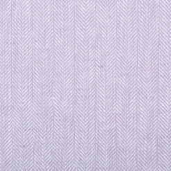Leinen-Baumwollstoff Chambray Fischgrät meliert flieder 1,38m Breite