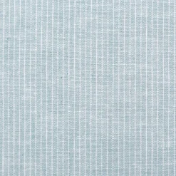 Leinen-Baumwollstoff Chambray Nadelstreifen meliert mint 1,38m Breite