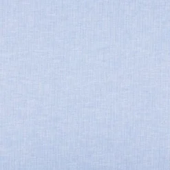 Leinen-Baumwollstoff Chambray Nadelstreifen meliert hellblau 1,38m Breite