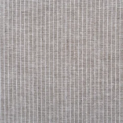 Leinen-Baumwollstoff Chambray Nadelstreifen meliert khaki-grün 1,38m Breite