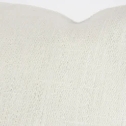 Leinenkissen Leinenhülle Kissenhülle Erik mit Knöpfen off-white
