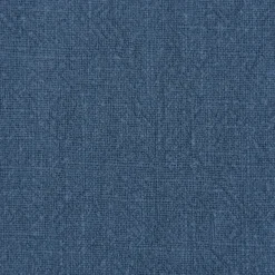 Leinenstoff mit Baumwolle in blau – pflegeleichte stone washed Meterware für Sommermode & Wohntextilien