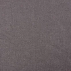 Leinenstoff mit Baumwolle in grau – pflegeleichte stone washed Meterware für Sommermode & Wohntextilien