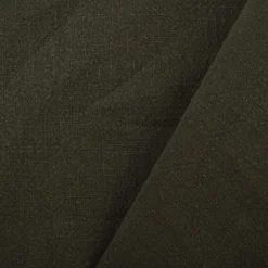 Leinenstoff mit Baumwolle in khaki – pflegeleichte stone washed Meterware für Sommermode & Wohntextilien