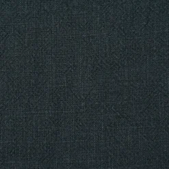 Leinenstoff mit Baumwolle in dunkelblau – pflegeleichte stone washed Meterware für Sommermode & Wohntextilien