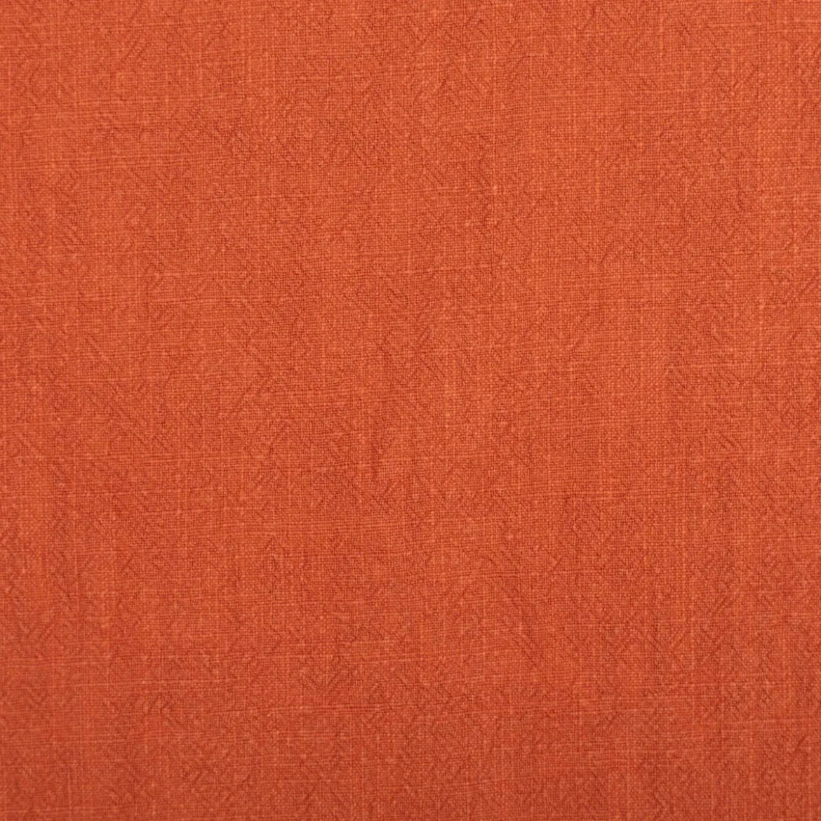 Leinenstoff mit Baumwolle in Ziegelrot stone washed 140cm Stoffbreite