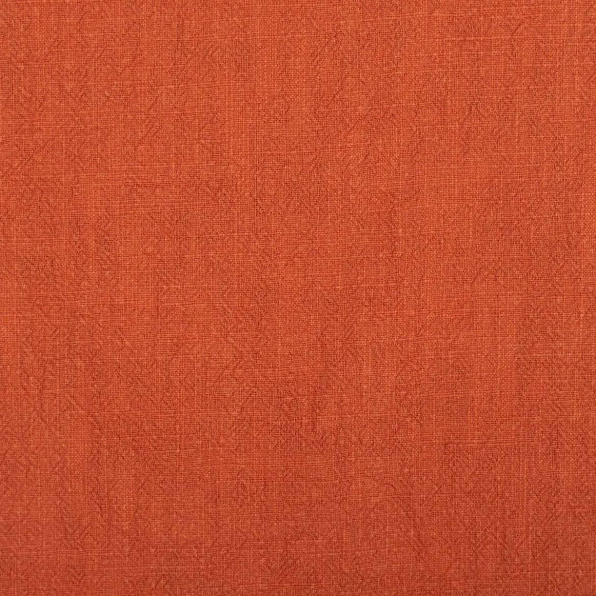 Leinenstoff mit Baumwolle in Ziegelrot stone washed 140cm Stoffbreite