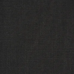 Leinenstoff mit Baumwolle vorgewaschen einfarbig schwarz 1,40m Breite