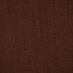 Leinenstoff mit Baumwolle vorgewaschen einfarbig dunkelbraun 1,40m Breite