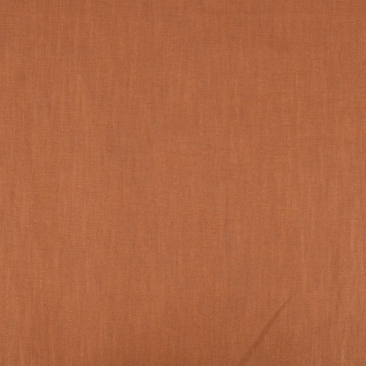 Leinenstoff mit Baumwolle vorgewaschen einfarbig cognac braun 1,40m Breite
