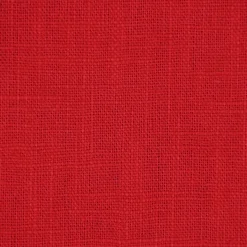 Leinenstoff mit Baumwolle vorgewaschen einfarbig rot 1,40m Breite