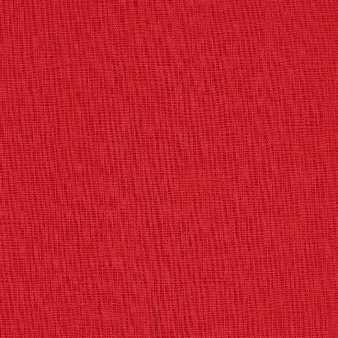 Leinenstoff mit Baumwolle vorgewaschen einfarbig rot 1,40m Breite