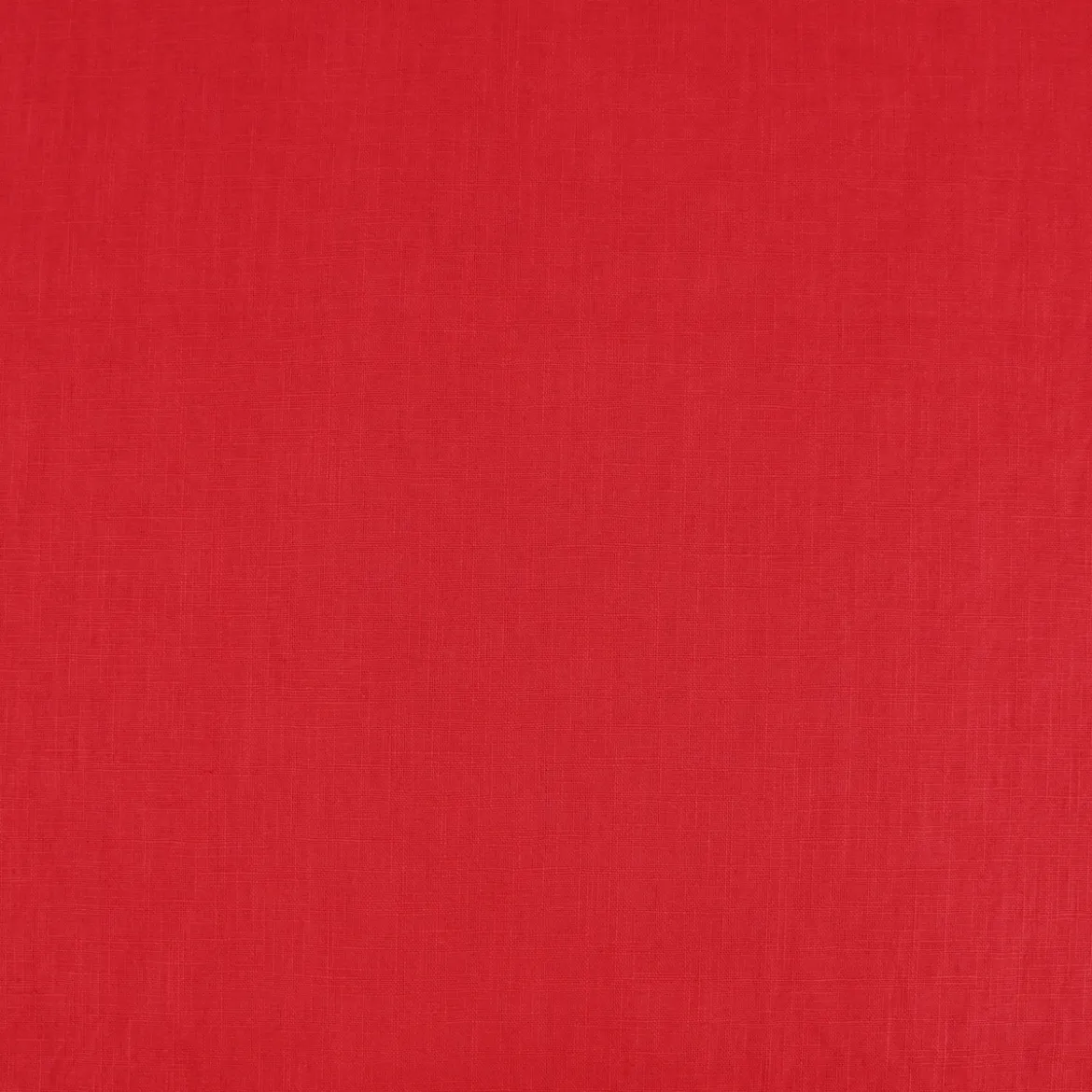 Leinenstoff mit Baumwolle vorgewaschen einfarbig rot 1,40m Breite