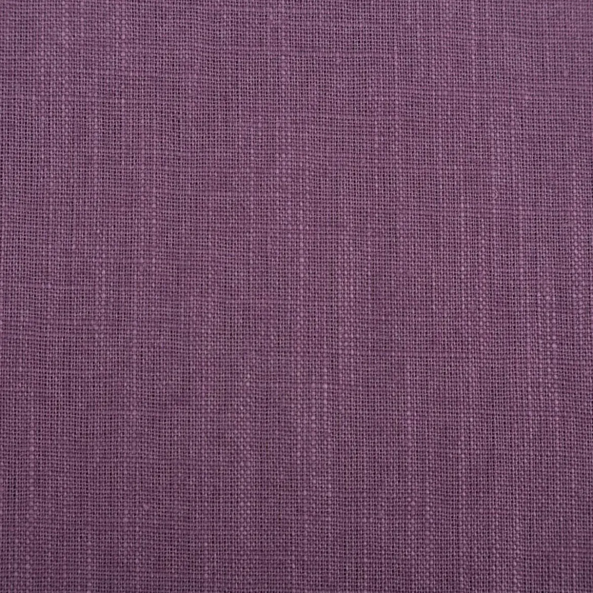 Leinenstoff mit Baumwolle vorgewaschen einfarbig grape 1,40m Breite