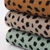 Leinenstoff mit Viskoseanteil Dots abstrakte Punkte taupe 1,35m Breite