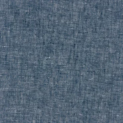 Leinenstoff Reinleinen 100% Linnen Georgio uni jeansblau meliert 1,37m Breite
