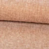 Leinenstoff Reinleinen 100% Linnen Georgio uni tobacco-braun meliert 1,35m Breite