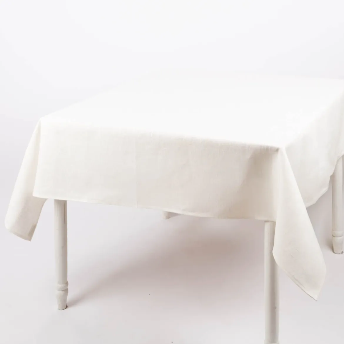 Leinentischdecke Tischdecke Erik 150x300cm off-white