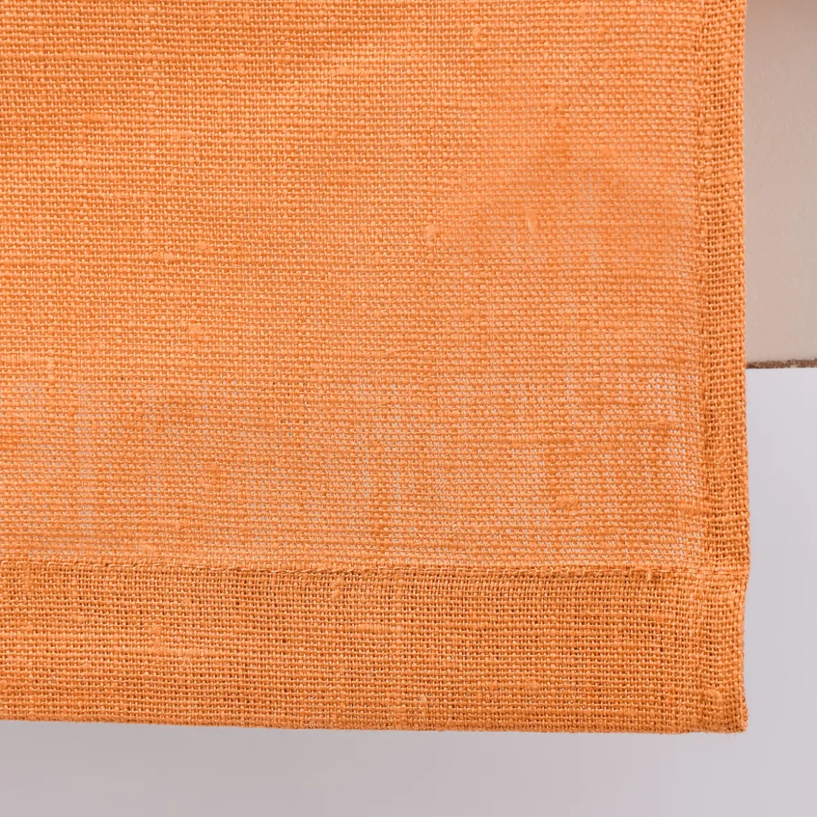 Leinentischläufer Tischläufer Erik 1-lagig 47x150cm dunkelgelb ocker
