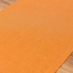 Leinentischläufer Tischläufer Erik 1-lagig 47x150cm dunkelgelb ocker