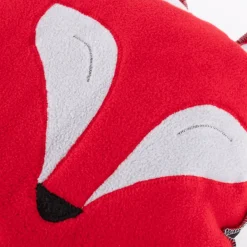Leschi ® Kuschelkissen Fuchs Paco groß rot grau schwarz 40x40x17cm