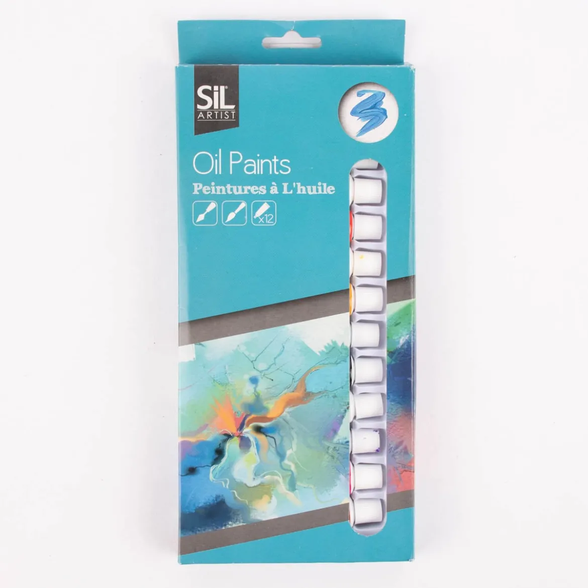 Ölfarben Set Basic Farben 12x12ml