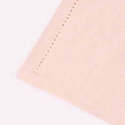 Linen & More 3er Set Geschirrtücher Indi einfarbig hellrosa 50x70cm
