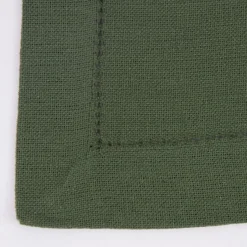 Linen & More Platzset 4er Set Indi einfarbig army grün 50x35cm