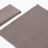 Linen & More Platzsets und Servietten Jazz 8er Set einfarbig taupe