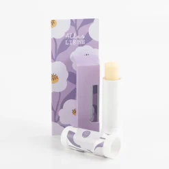 Lippenpflege-Stift Alles Liebe 4,6g mit Bienen- & Pflanzenwachsen von Grafik Werkstatt
