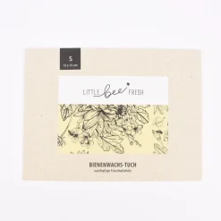Little bee Fresh Bio Bienenwachstuch Blumenwiesen-Motiv verschiedene Größen