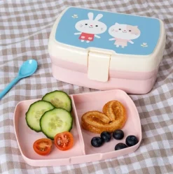 Lunchbox mit herausnehmbarem Fach Lottie und Freunde 17,5x13x7cm von Rex London