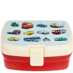 Lunchbox mit herausnehmbarem Fach Road Trip 17,5x13x7cm von Rex London