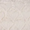 Magma Deko Kissen Fluffy Herzform mit Herzen weiß 40x35cm