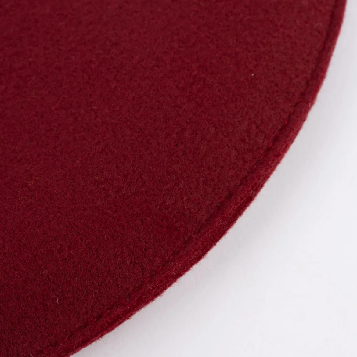 Magma Stuhlkissen AVARO Filz rund wein rot 35x2cm