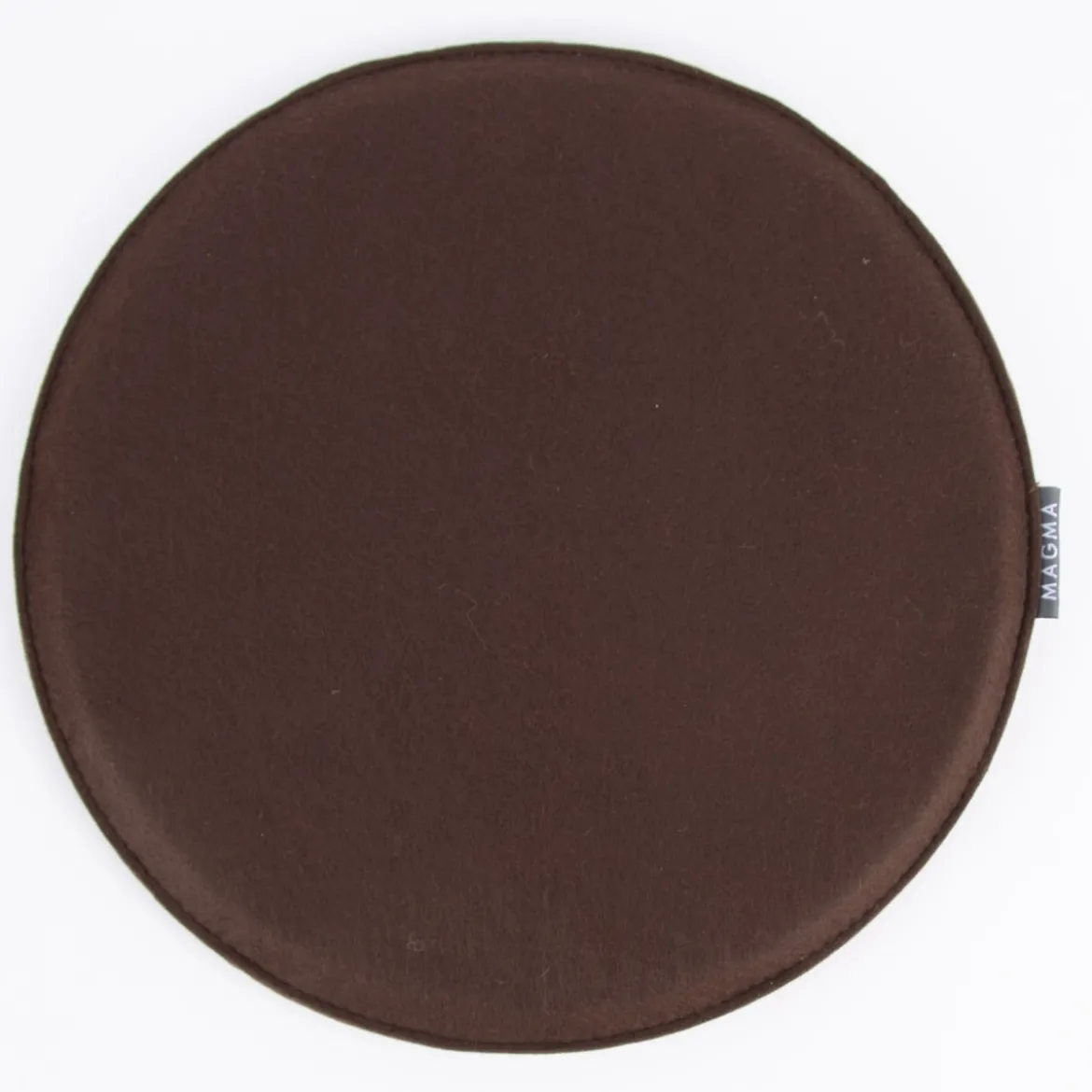 Magma Stuhlkissen AVARO Filz rund braun 35x2cm