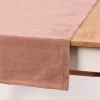 Magma Tischläufer Samt uni altrosa 40x145cm