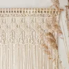 Makramee Wandbehang beige natur 95x171cm