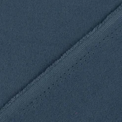 Mantelstoff Softcoat uni jeansblau 1,50m Breite