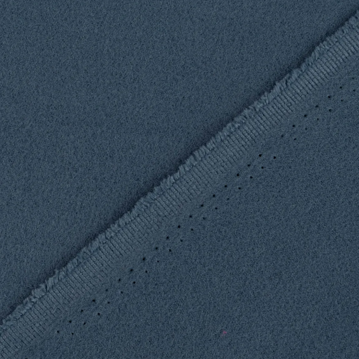 Mantelstoff Softcoat uni jeansblau 1,50m Breite