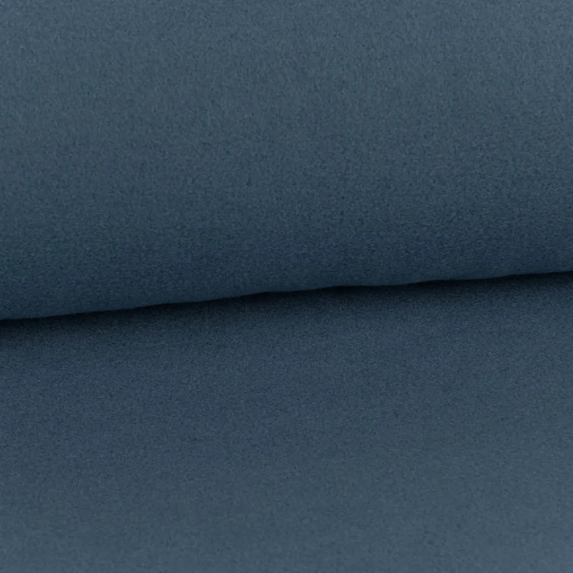 Mantelstoff Softcoat uni jeansblau 1,50m Breite