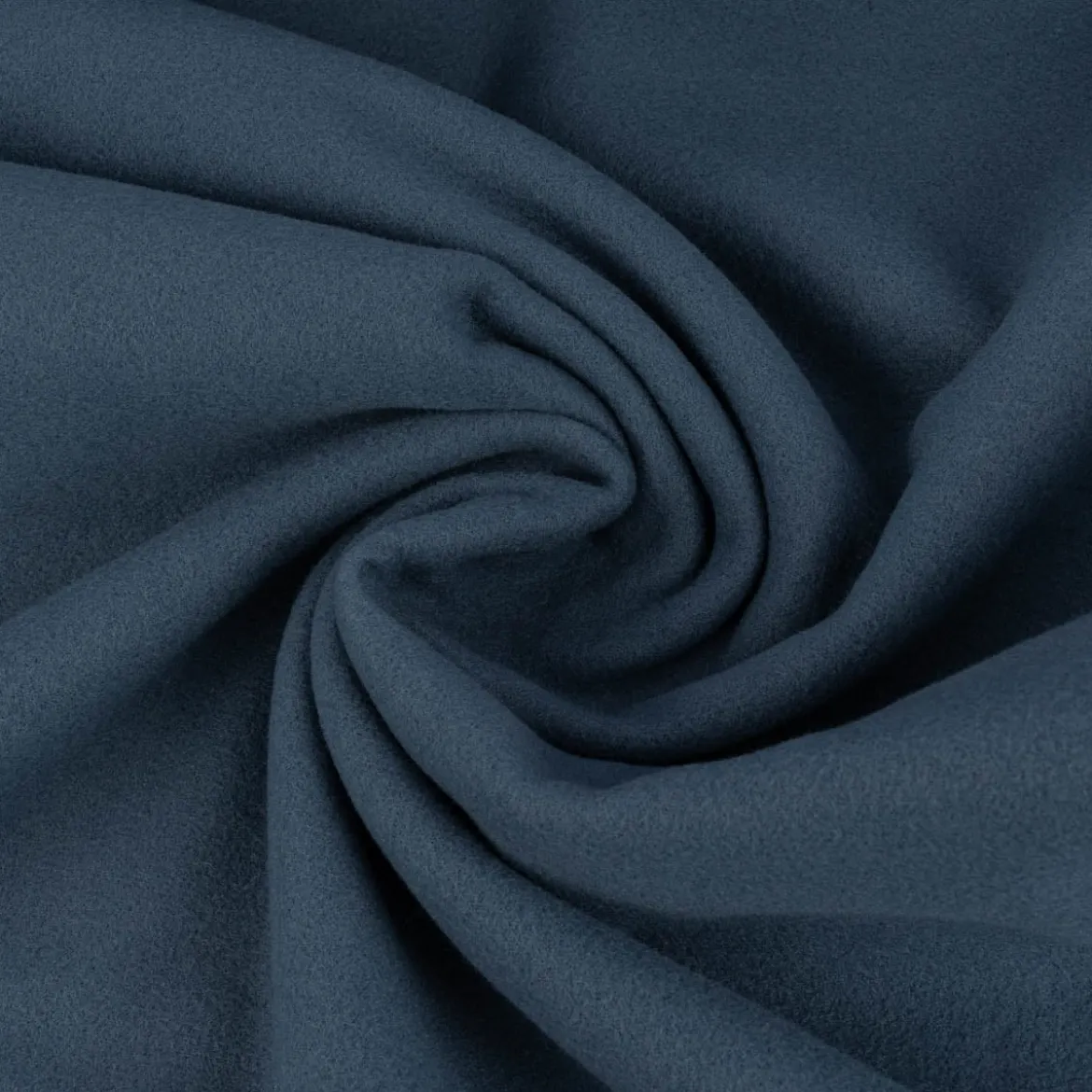 Mantelstoff Softcoat uni jeansblau 1,50m Breite