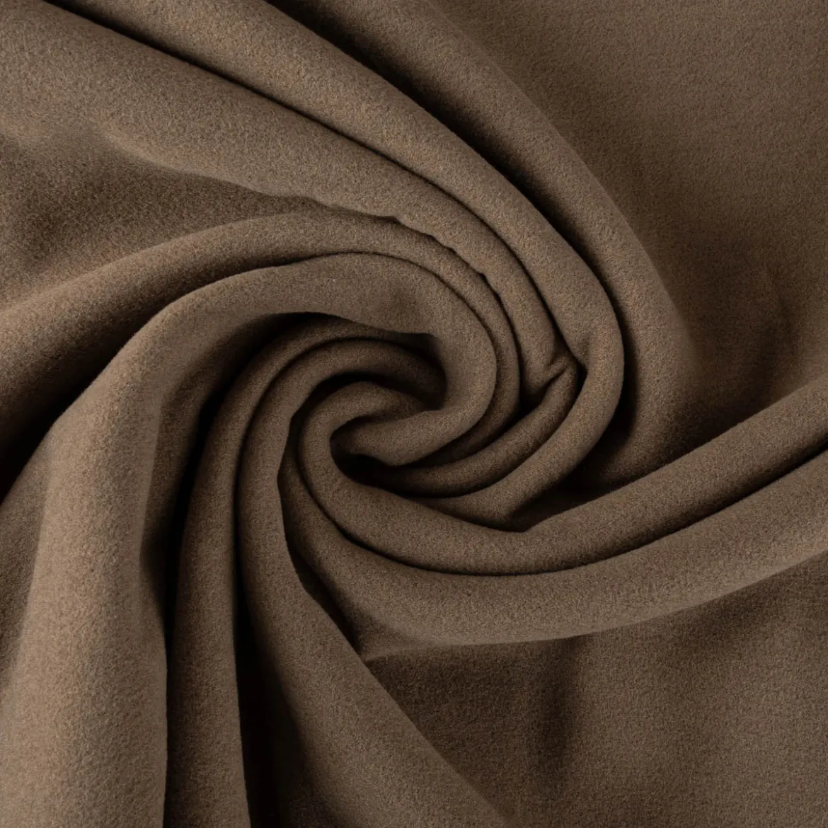 Mantelstoff Softcoat uni taupe 1,50m Breite