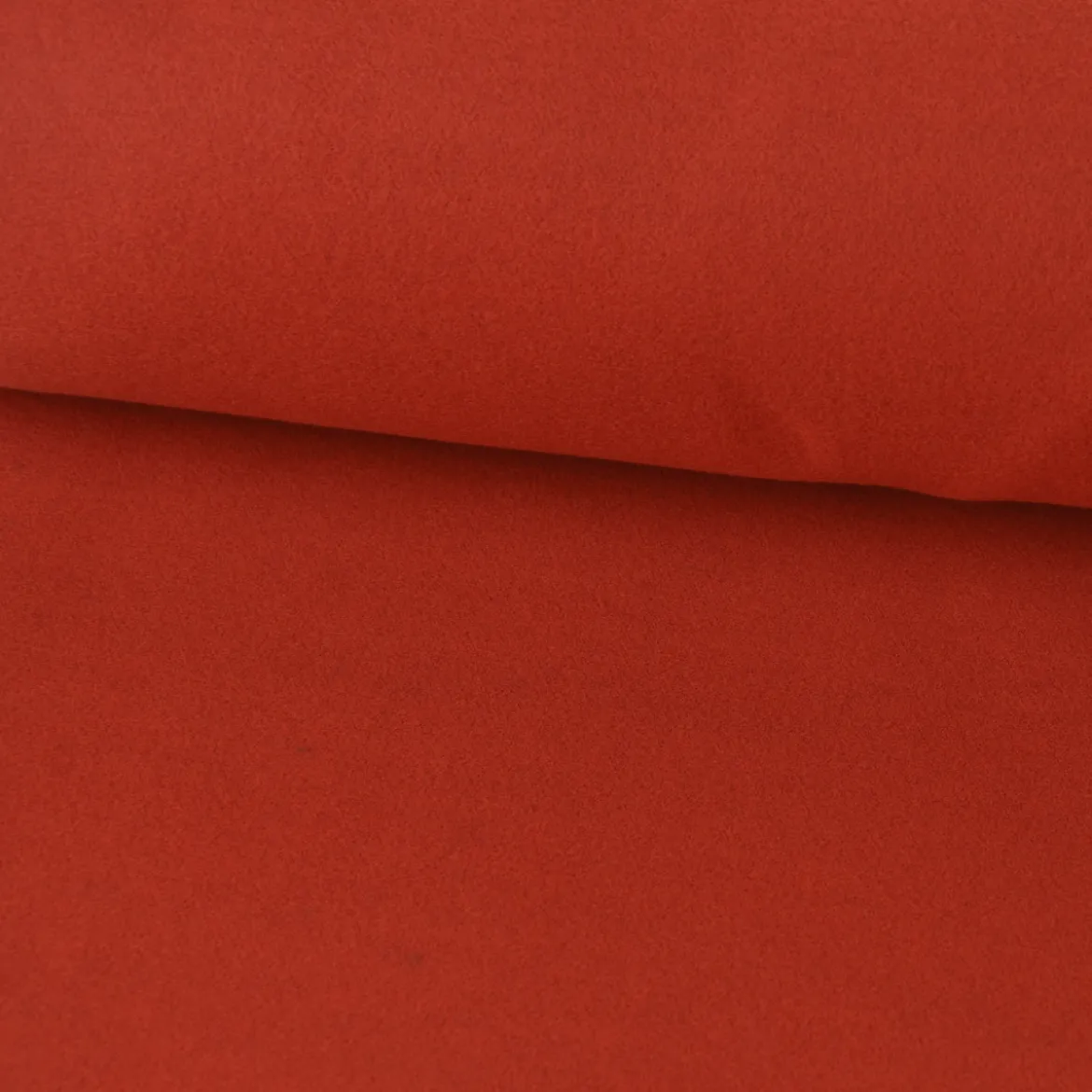 Mantelstoff Softcoat uni terrakotta 1,50m Breite