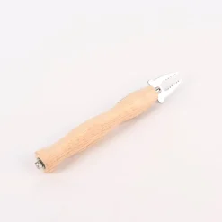 Marshmallow-Stick teleskopisch mit Holzgriff 18-80cm
